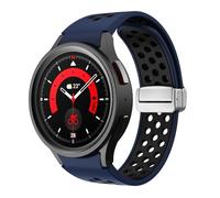 GSZCCZS Correa de silicona para Galaxy Watch 6 Classic 43 mm 47 mm 5pro 45 mm Banda de hebilla magnética para Galaxy Watch 6 5 4 40 mm 44 mm Watchs Watchs