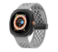 GSZCCZS Correa de silicona para Galaxy Watch Ultra 47 mm Magnetic sin huecos Sport Band Correa Bracelet para Galaxy Ultra 47 Watchands