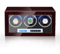 GSZCCZS Envernador de Reloj automático, Caja de la Caja de Pulseras Relojes de Almacenamiento DISPATY Case con Motor silencioso y 15 Modo de rotación