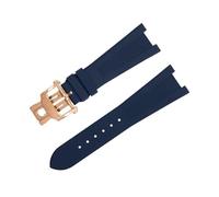 GSZCCZS FKM FluorRorubber Bands Accesorios para correa para Nautilus Watchband 5711/5712 Interfaz original pulsera de interfaz