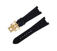 GSZCCZS FKM FluorRorubber Bands Accesorios para correa para Nautilus Watchband 5711/5712 Interfaz original pulsera de interfaz