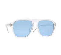 GSZCCZS Gafas de sol de moda con montura grande para hombres y mujeres, gafas de sol para sombra de playa al aire libre (color: A, tamaño: mediano), c, Medium