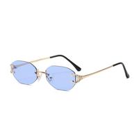 GSZCCZS Gafas de sol retro con marco pequeño para mujer, gafas de sol para exteriores, gafas de sol para niña, marco de conductor, 4 (Reino Unido), Talla única