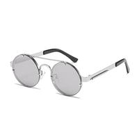GSZCCZS Gafas de sol retro punk para hombres y mujeres al aire libre parasol decorativo gafas de playa (color: B, tamaño: mediano), I, Medium