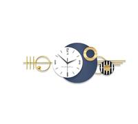 GSZCCZS Gran Reloj de Pared para Sala de Estar decoración de Comedor silencioso Reloj de Pared de Moda