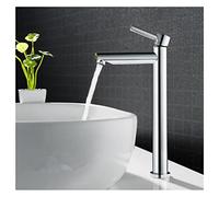 GSZCCZS Grifo Monomando para Lavabo de baño con Acabado Cromado de latón Total, Grifo Monomando para Lavabo de baño (B)