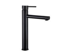 GSZCCZS Grifo para Lavabo de baño, Grifo Moderno para Lavabo, Grifo Mezclador para Fregadero de Agua fría y Caliente de latón Macizo Negro o Dorado Cepillado (Color: 03063PC, tamaño: latón), ZJJY2584