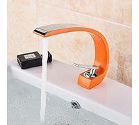 GSZCCZS Grifos para Fregadero de Cocina Grifo para Lavabo Grifos para Lavabo cromados pulidos Grifo Monomando para baño Grifo para Lavabo de latón Grifo para Lavabo con un Solo Orificio Grifo para