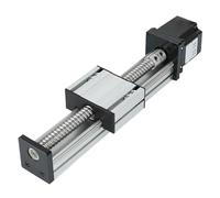 GSZCCZS Guía Lineal de 100-1000 mm Etapa de riel Tabla de Movimiento de riel SFU1204 SFU1605 SFU1610 Módulo del actuador de Tornillo de Bola NEMA23 Motor (600 mm)