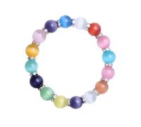GSZCCZS Joyas de niñas Multicolor de ópalos multicolores Cat Beeds Boho Boho Joyería para mujeres Accesorios