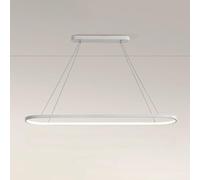 GSZCCZS Led Long Strip Chandelier Anillo de Anillo Luz de Metal Luz de Metal, Altura Simple Moderna de Altura Ajustable Luz Colgante, Bar del Comedor Bar de la Cocina Luces Colgantes del Techo
