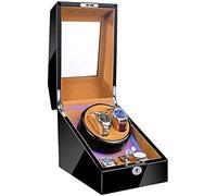 GSZCCZS Mecánico Shaker Automático Reloj Caja de Viento LED Incorporado Almohada Flexible de Almohada Dual Piano Pintura Exterior Motor silencioso
