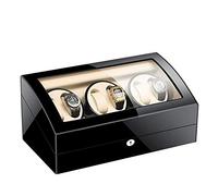 GSZCCZS Mira Enverners, Caja de exhibición de bobinador de Reloj de Madera automática 6+7 Almacenamiento, Caja de vigilancia para Hombres, Caja de joyería/Caja de Relojes para Mujeres