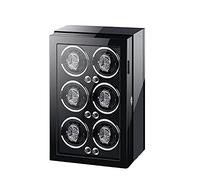 GSZCCZS Mira la cajita de exhibición Veninadora para el Reloj automático para Hombres y Mujeres con Almohadas de Reloj Ajustables de luz LED