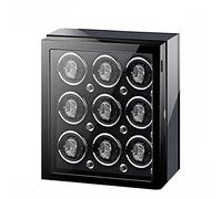 GSZCCZS Mira la cajita de exhibición Veninadora para el Reloj automático para Hombres y Mujeres con Almohadas de Reloj Ajustables de luz LED