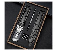 GSZCCZS Mira la correa de cuero masculino hebillas accesorios de la cadena de relojes Sustituto de damas (E, 19 mm)