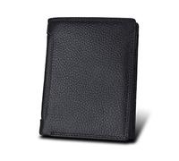 GSZCCZS Monedero de Piel de Vacuno Plegable (D)