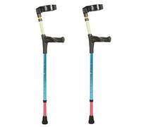 GSZCCZS Muletas de antebrazo para niños, Bastones de Aluminio médico, Mango ergonómico, 13 Altura Ajustable, muletas para Caminar livianas, Altura aplicable: 110-160cm/3 '7' '-5' 2 ''