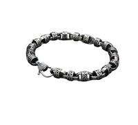 GSZCCZS Nuevo 2026 Stainles Unisex Stell Personalidad de ratán Eternal Patrón de hierba creativa Pulsera creativa para hombres y mujeres Joyas de joyería de moda para mujeres y hombres