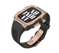 GSZCCZS Nuevo kit de modificación de lujo marco de metal bisel ， para la caja de la banda 9 8 7 6 5 4 SE 44 mm 45 mm Reemplazar la correa de reloj