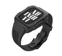 GSZCCZS Nuevo kit de modificación de lujo marco de metal bisel ， para la caja de la banda 9 8 7 6 5 4 SE 44 mm 45 mm Reemplazar la correa de reloj