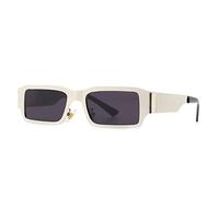 GSZCCZS Nuevos lentes de sol de metal con marco pequeño 2025 estilo punk para hombre, 3, Talla única