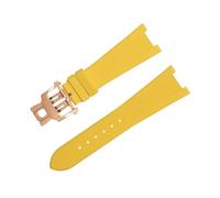 GSZCCZS Para correa para la banda de relojes Nautilus 5711/5712 Accesorios de pulsera de interfaz original FKM Fluororubber Bands