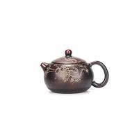 GSZCCZS Patrón de dragón Tallado a Mano de té hervidor de té, Juego de té de Gran Capacidad Grande al Aire Libre, Juego de té, cafetera, Suministros para la Ceremonia del té doméstico para infusores