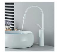 GSZCCZS Pequeño/Mediano/Grande Gota de Agua Lavabo Creativo Placa de Mezcla de Agua fría y Caliente Grúa Grifo de baño Monomando de un Solo Polo (Oro Rosa M)