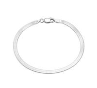 GSZCCZS Pulsera italiana de plata de ley 925 maciza italiana para hombre, flexible, plana, espiga, para mujer, pulsera de cadena de decoración, joyería de lujo con accesorios de moda, creativa, mejor