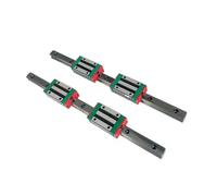 GSZCCZS Rail Deslizante Rodamiento Lineal Bloque Deslizante Guía Lineal 2pcs HGR20 Guía Lineal Cuadrada Rail 200 mm-000mm + 4pcs HGH20CA Bloque de Control Deslizante Estrecho (250 mm)