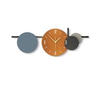GSZCCZS Reloj Nordic Reloj Sala Colgante Reloj Comedor Reloj de decoración de la casa, Fondo de sofá Reloj de colección de Pared