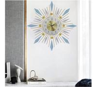 GSZCCZS Relojes de Pared para decoración de la Sala de Estar Gran Reloj de Pared de Metal 3D, Reloj de batería de Reloj Que no Funcionan en Silencio para la Cocina Decorativa de la Cocina, 70 cm