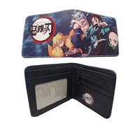 GT Gala Time - portafolios de piel sintética estampada para hombre y niño, Demonslayer All, Moderno