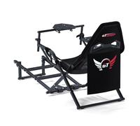 GT OMEGA Sprint Folding Cockpit - Made of Durable Materials, with Included Mount for Gear Shifters & Handbrakes, Provides Immersive Sim Racing Experience