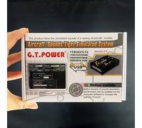 GT Power Aircraft - Sistema de luz de sonido simulado V1 para helicóptero de control remoto de avión RC