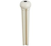 GT PP 1122 00 - Pins TUSQ Martin para puentes acústicos (6 unidades, 2 mm, punto de color negro), color blanco