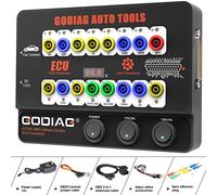 GT100 Automotive Tools OBD II Break Out Box ECU Conector con línea principal OBD y Jinete multifunción para comprobar el motor, soporta indicador LED y búsqueda