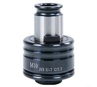 GT12 JIS Soporte de portabrocas para máquina de roscado SFX M16R | Para soporte de pinza de metal para M3 a para grifos métricos M14 | Industrial para herramienta CNC EDM (GT12-M10)