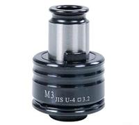 GT12 JIS - Soporte para portabrocas para máquina de roscado SFX M16R diseñado para reducir la agitación, herramienta segura, sujeción de accesorios de roscado, varios tamaños para GT12-M3