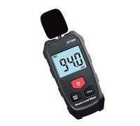 GT1359 Medidor de nivel de sonido digital para evaluación de ruido ambiental de aire Rango de 30 a 130 dBA con alta precisión de paso de 0.1dB