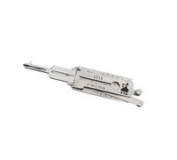 GT15 LiShi 2 en 1 ganzúa y decodificador para Fiat, lector de llaves de coche, selección de bloqueo automático, herramientas profesionales de cerrajero