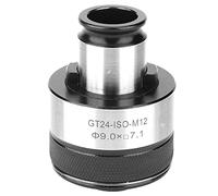 GT24 ISO M12 Máquina de roscar Mandril Neumático Roscador eléctrico Pinza de roscar Adaptador de mandril profesional de alta precisión para máquina de roscar Taladro de banco