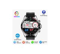 (GT4 PROsilver) Reloj inteligente Huawei GT4 Pro con GPS, compatible con adultos, pantalla HD, NFC,