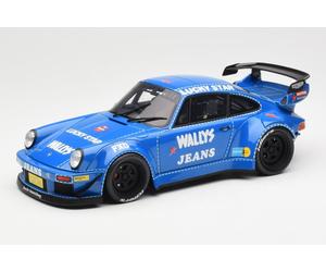 GT448 Porsche 911 964 RWB Osho Arrow Blue GT Spirit 1/18