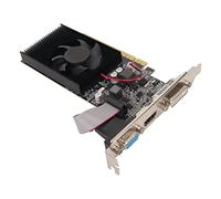 GT610 Tarjeta Gráfica DDR3 de 1 GB, Tarjeta de Video para Juegos de PC con Interfaz Multimedia HD Puerto VGA DVI PCI Express X16 2.0, Tarjeta de Video para PC de Juegos de 64