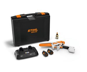 GTA 30, Con 2 batería AS, y un cargador AL 5-2 STIHL