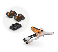 GTA 40, con 4 baterías AS 2 y un cargador AL 5-2 STIHL