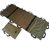 GTATBTG Camilla portátil para rescate de emergencia, diseño suave impermeable con 12 asas, camilla médica plegable para hospitales, lugares deportivos y ambulancias, incluye bolso