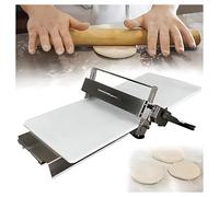 GTATBTG Laminadora de masa para encimera, plegable y de grosor ajustable de 0 a 25 mm, para panadería, pastelería y masa de pizza